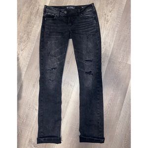 Silver Jeans in black